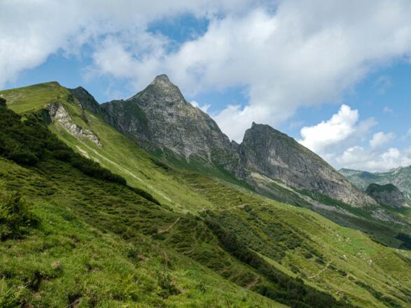 Blick auf die Höfats