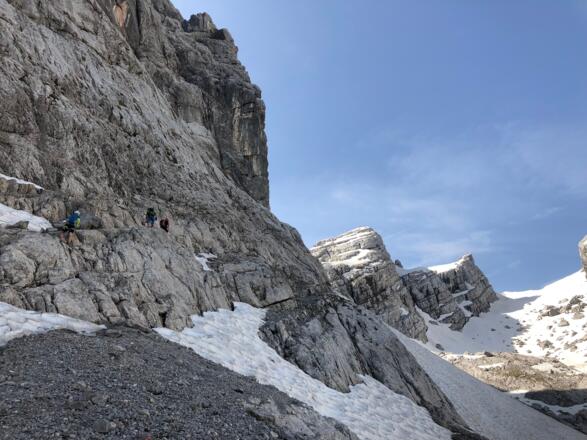 Blick auf den Einstieg