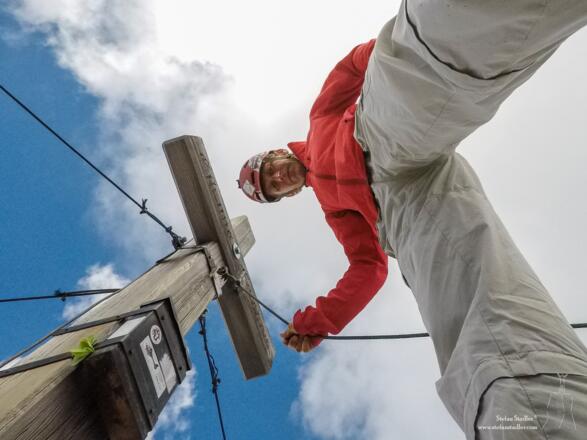 Gipfelselfie Stefan Stadler auf dem Hochkalter.