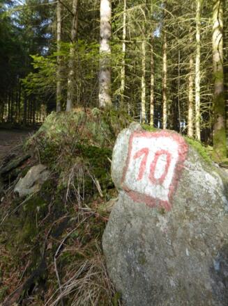 Markierung Rot 10