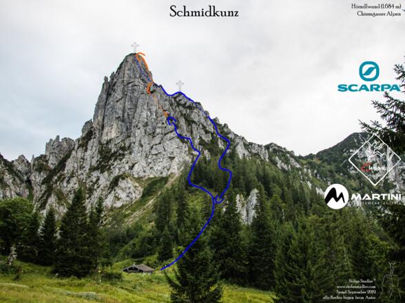 Schmidkunz Iwasichdsbuidl - Topo