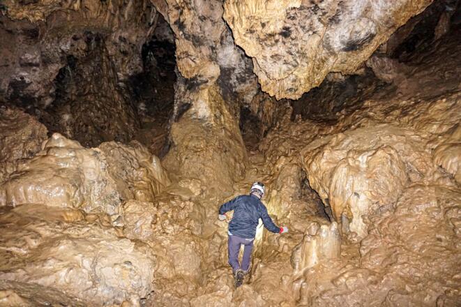 Die große Halle der Schönsteinhöhle