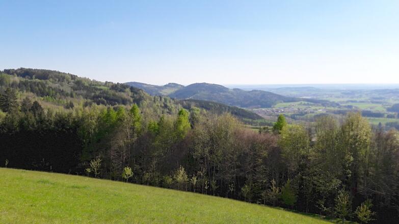 Blick von Hagnberg nach Süden