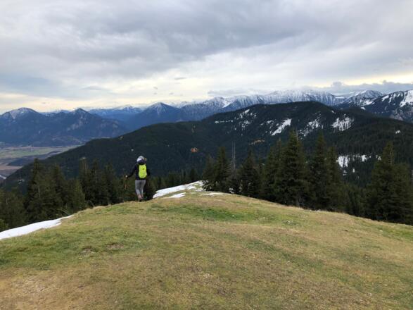 Abstieg vom Stierkopf