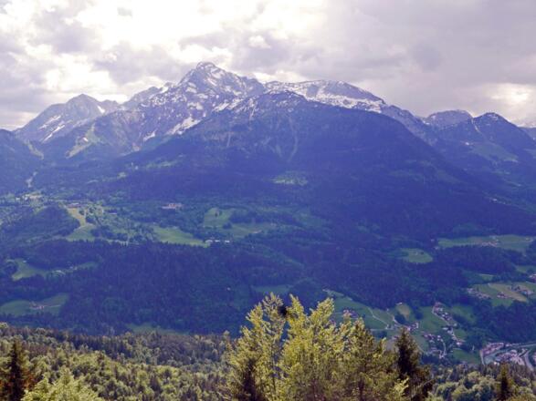 Blick zum Hagengebirge