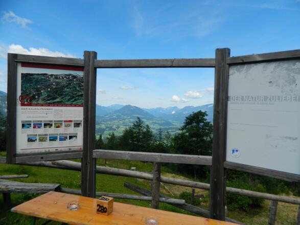 Fensterblick zum Tamberg