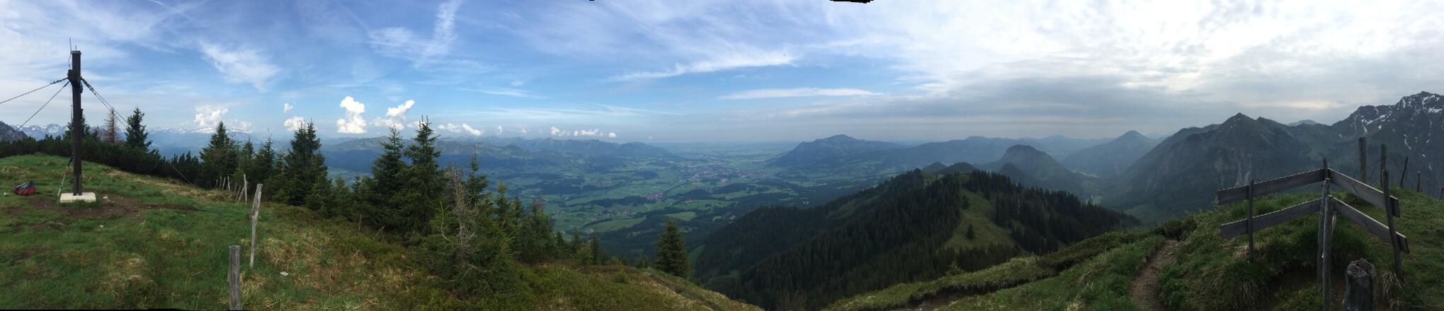 Gipfelrundblick vom Schnippenkopf