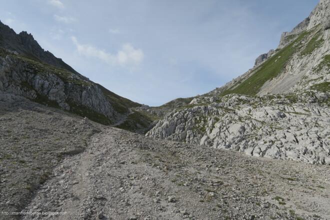 Der Steiglpass ist bereits in Sicht