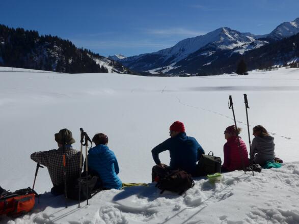 Pause am Schattwalder Moorweiher