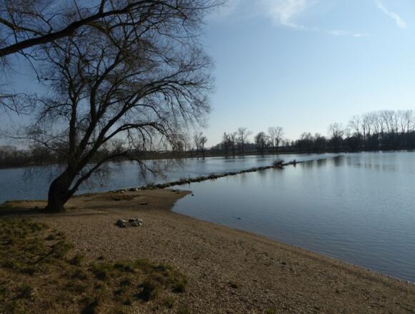 Sandstrand kurz vor Mariaposching