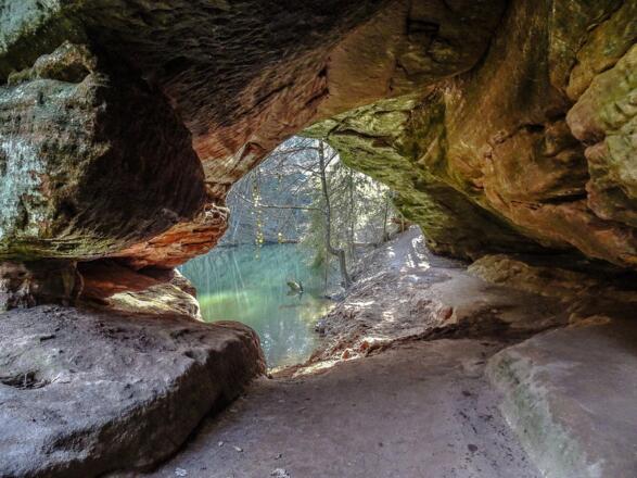 bei der Gustav Adolf Höhle
