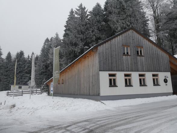 Rezeption Hochseilpark und Waldlerdorf Ramenai