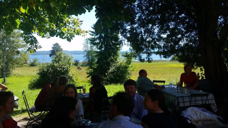 Starnberger See Biergarten Seeleite