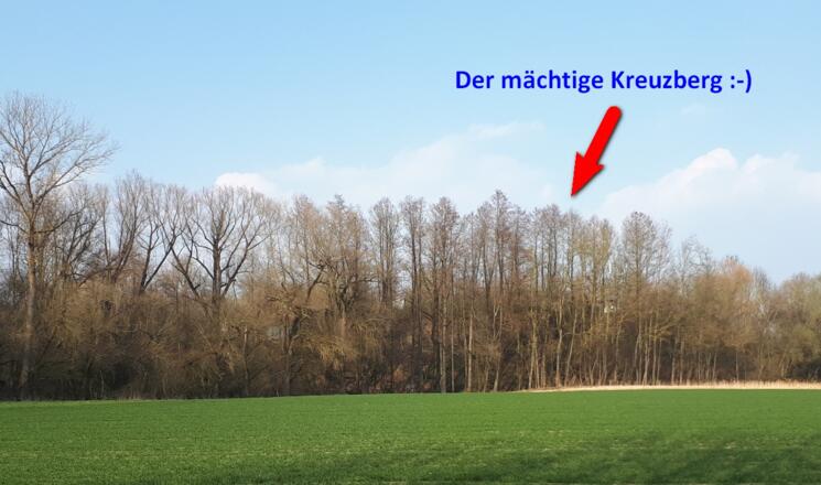 Der mächtige Kreuzberg