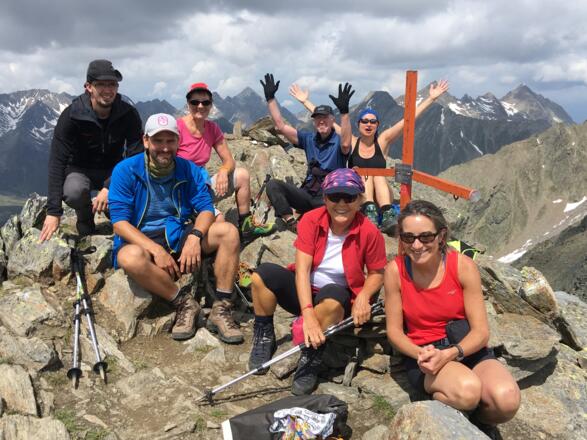 auf dem Gleirscher Rosskogel