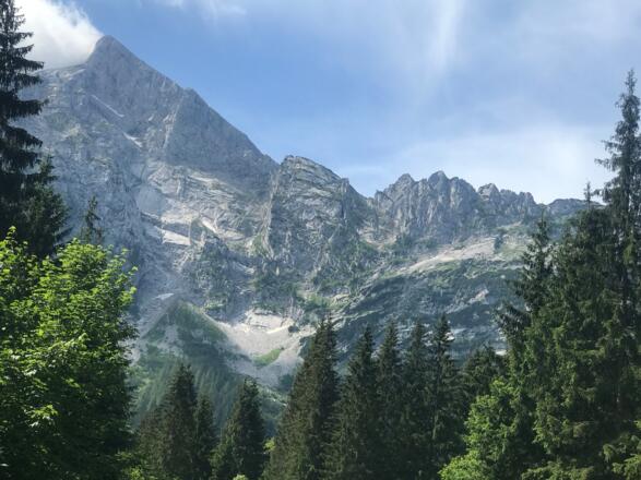 Blick auf Mannlgrat am Kehlsteinhaus