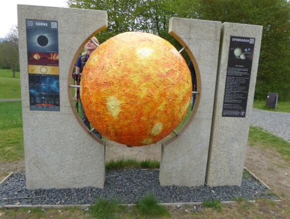 Die "Sonne" im Kurpark