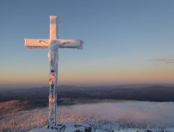 Sonnenaufgang am Lusen