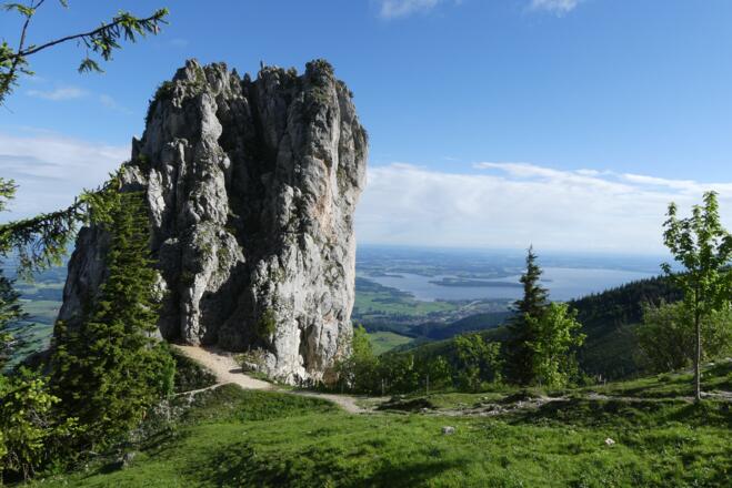 Staffelstein aus Wettersteinkalk