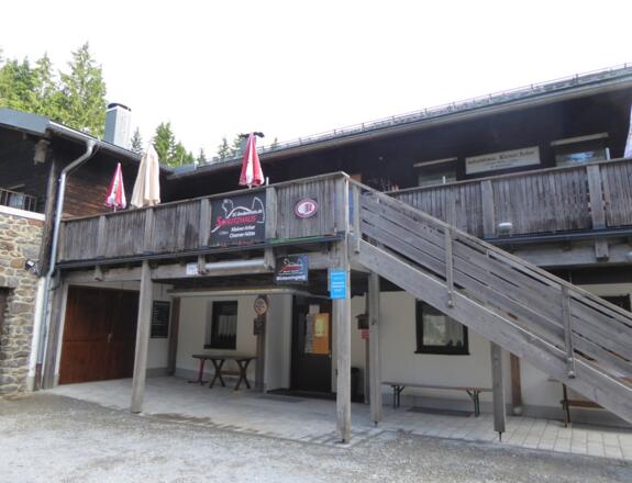 Start an der Chamer Hütte