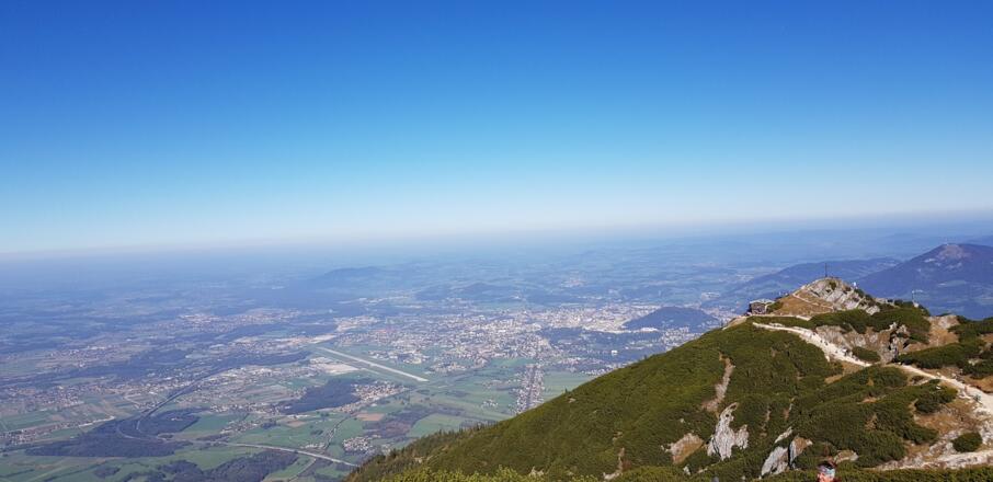 Untersberg hoch über Salzburg
