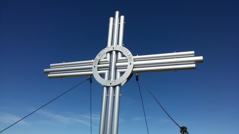 Gipfelkreuz Scheiblehnkogel 3055 m