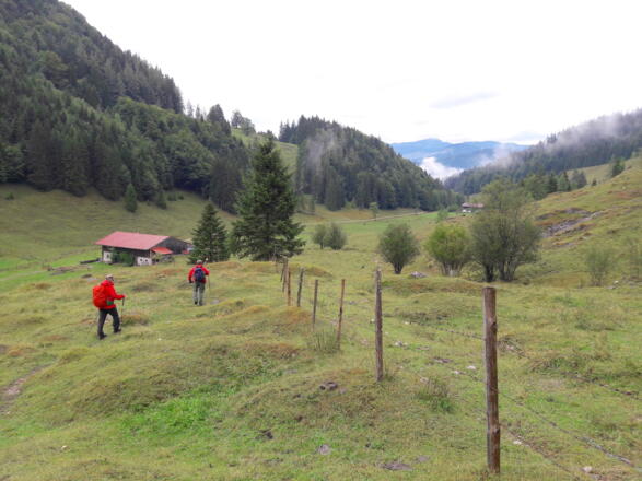Über der Klausenbergalm