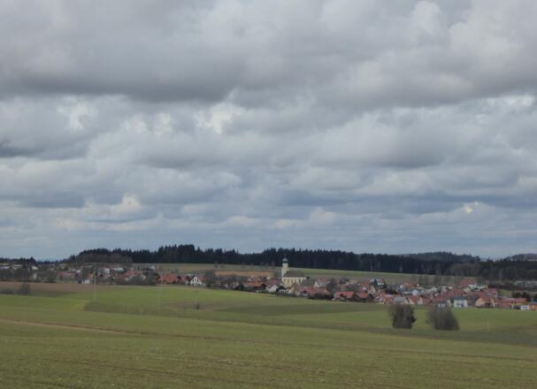 Blick auf Michelsneukirchen