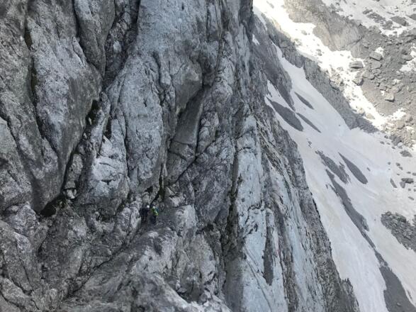 Tiefblicke auf einen der Standplätze