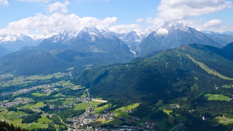 Blick zum Watzmann - Wimbachgries - Hochkalter