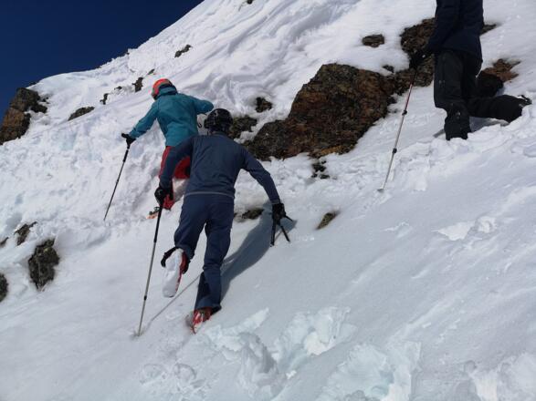 zu Fuß zur Heidelbergerspitze