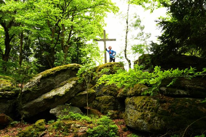 Gipfelkreuz am Koglerberg