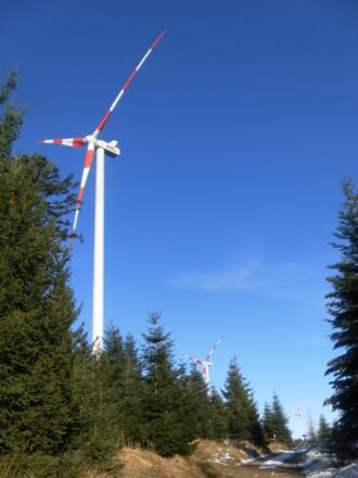 Das erste Windrad