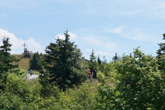 Arbergipfel in Sicht