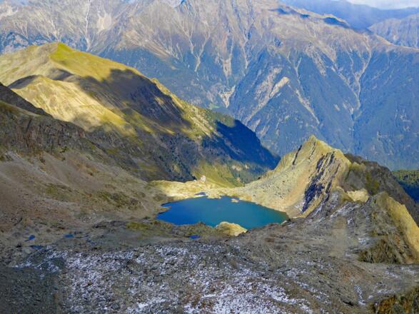 Malerischer Ausblick vom Wildgrat
