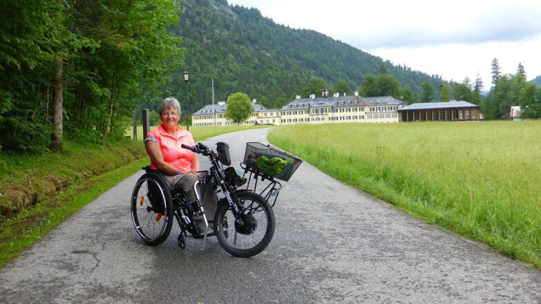 Auf der Straße hoch nach Wildbad Kreuth