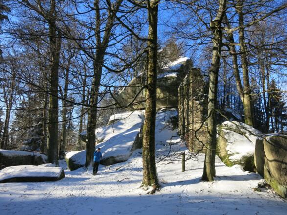 Der Walstein im Winter