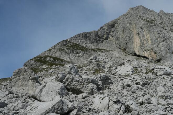 Die Steine werden größer