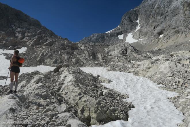 Am Weg zur Unteren Windlucke
