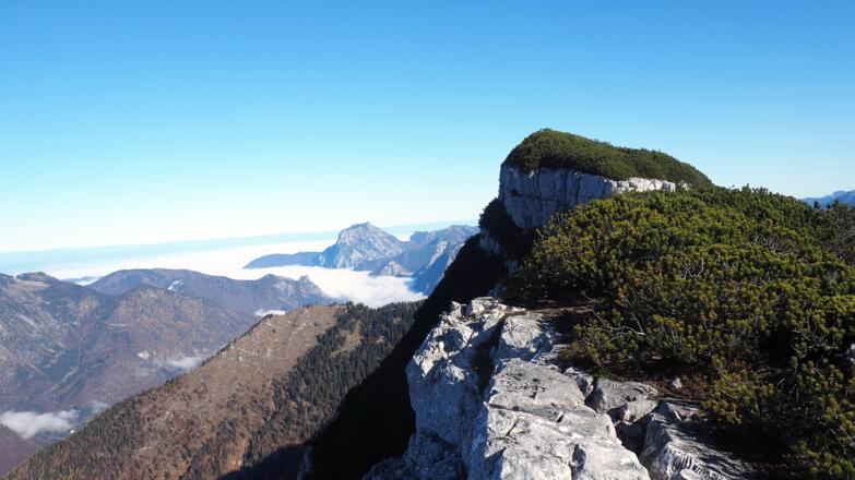 Ausstieg vom Jagasteig zum Grat ~1770m, Mittagkogel nahe!