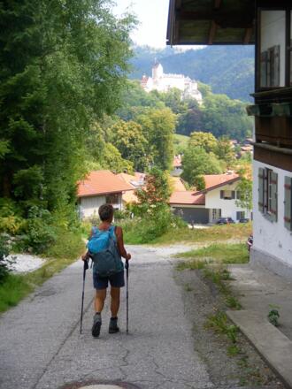durch Hammerbach zum Schloss Hohenaschau