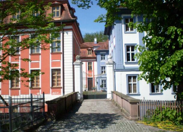 "Rotes" und "Blaues Schloss" von Obernzenn