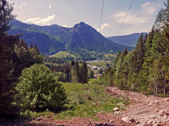 Blick zum Grünstein
