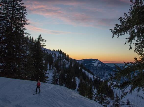 die letzten Meter zur Steinlingalm