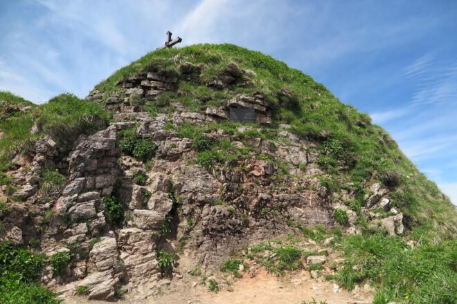 Kurze harmlose Kraxelei zum Rotwandgipfel