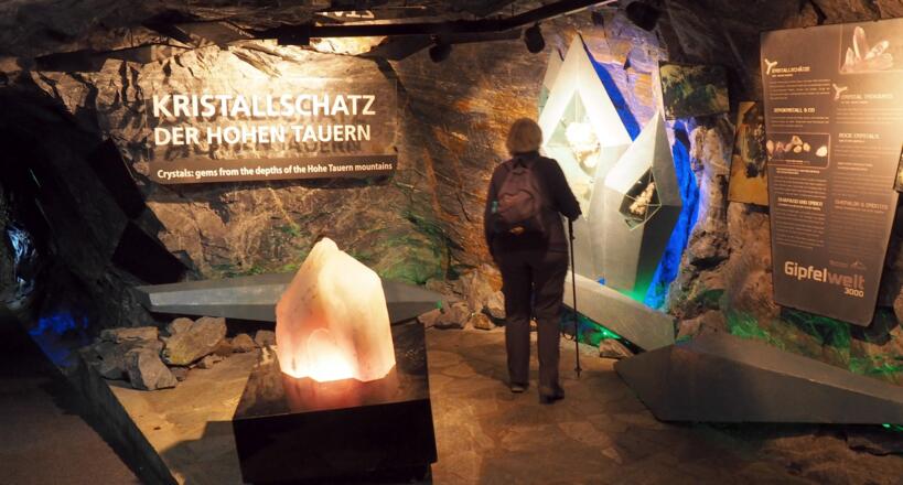 Im Stollen zum Restaurant 3023m