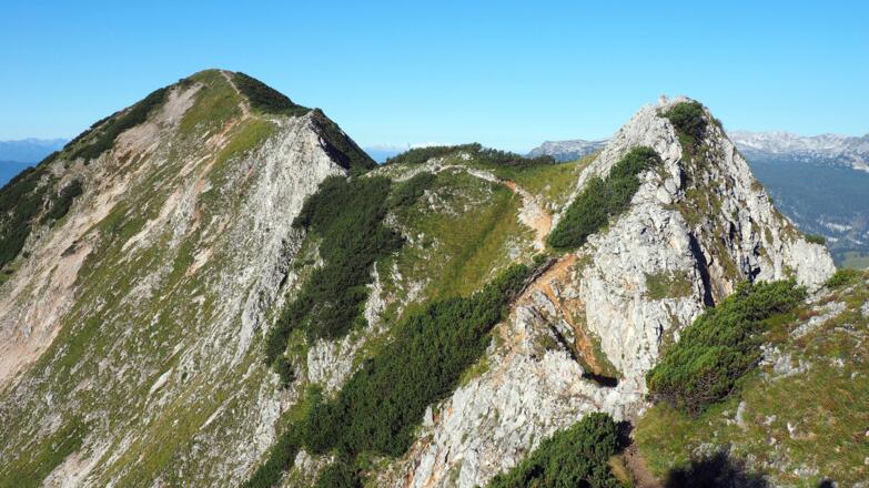Gratweg, Rückblick zum Kitzstein