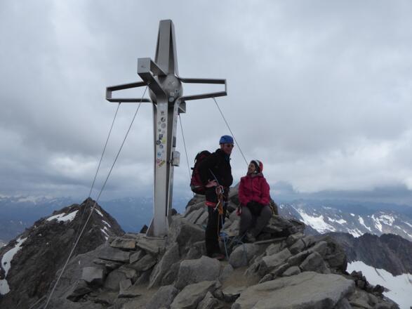 Gipfelfoto Zuckerhütl
