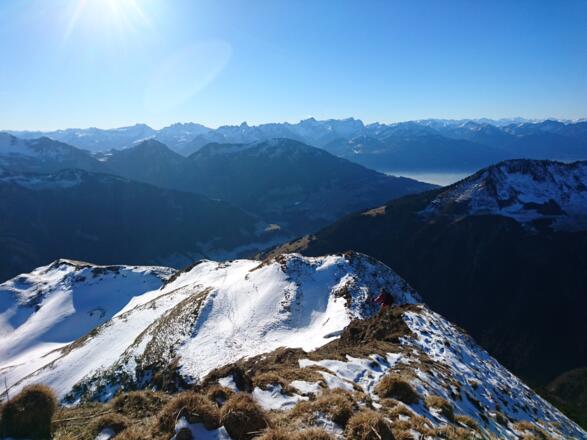 Blick zum Ostgrat