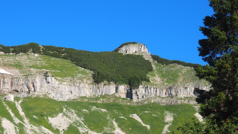 Gruberhorn erstes Gipfelziel